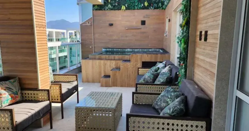 Recreio dos bandeirantes | cobertura 3 quartos, sendo 2 suites