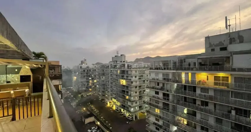 Recreio dos bandeirantes | cobertura 4 quartos, sendo 2 suites