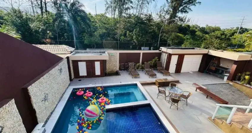 Barra da tijuca | casa de condomínio 6 quartos, sendo 6 suites