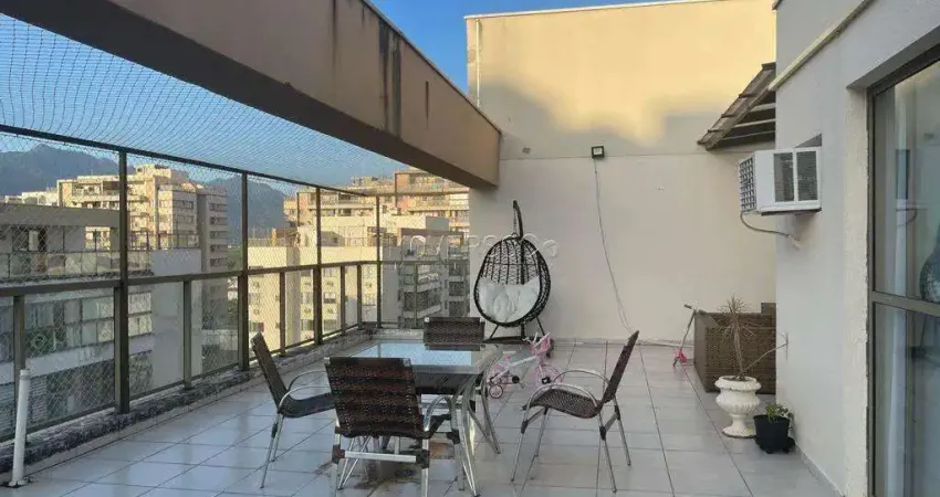 Recreio dos bandeirantes | cobertura 3 quartos, sendo 1 suite