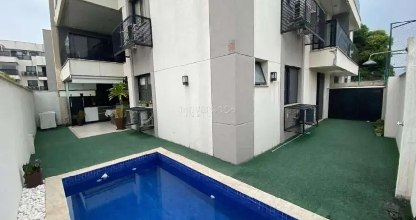 Recreio dos bandeirantes | apartamento garden 3 quartos, sendo 3 suites