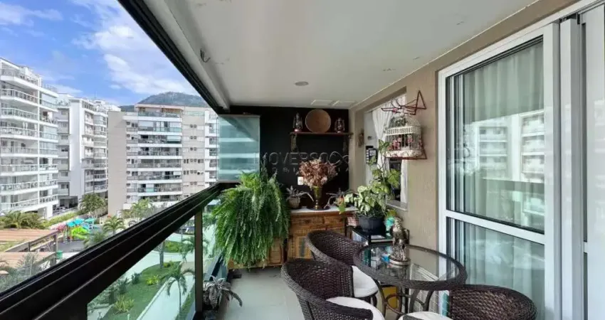 Recreio dos bandeirantes | apartamento 3 quartos, sendo 1 suite