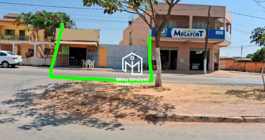 Avenida Lucena Roriz Luziânia 447m² Lote com Sala 50m² Laje Aceita Financiamento