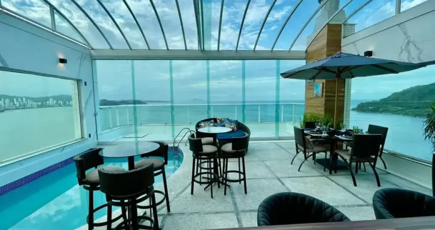 Cobertura triplex com 600 m² por r$ 23.600.000 - centro - balneário camboriú/sc
