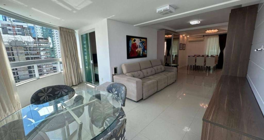 Apartamento com 3 dormitórios para alugar, 140 m² por R$ 8.400,00/mês - Pioneiros - Balneário Camboriú/SC