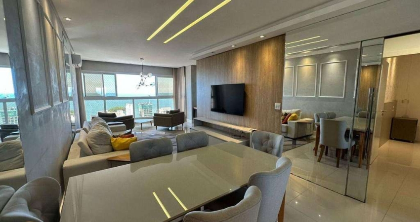Apartamento com 3 dormitórios para alugar, 140 m² por R$ 15.100,00/mês - Centro - Balneário Camboriú/SC