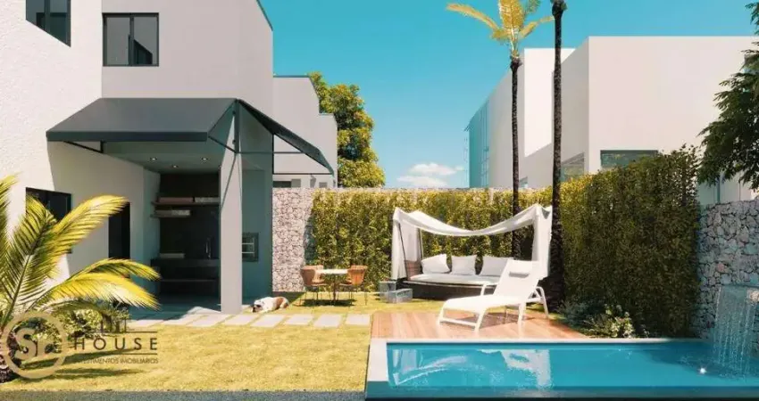 Sobrado de Alto Padrão com 2 Suítes e Vista para a Piscina