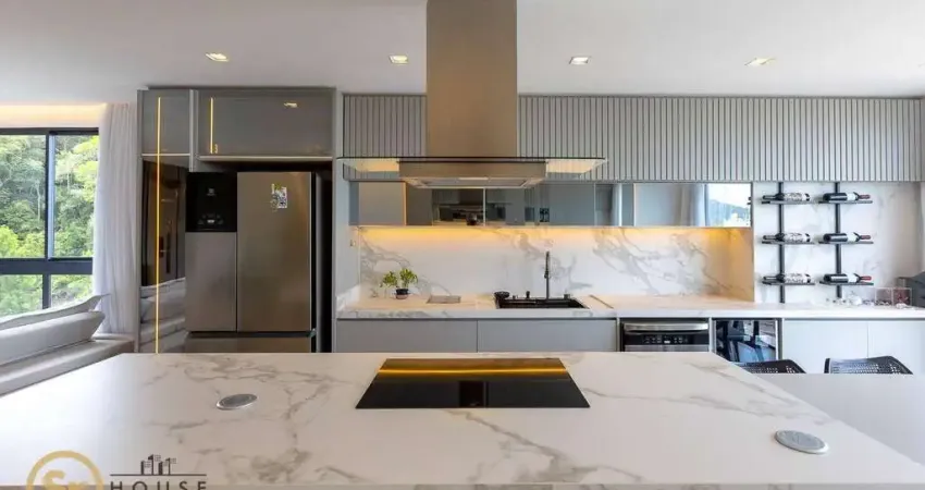 Cobertura com 3 dormitórios para alugar, 190 m² por R$ 18.000/mês - Praia Brava - Itajaí/SC