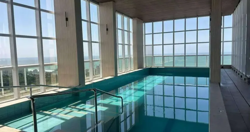 Apartamento com 2 suítes para alugar, 90 m² por r$ 10.000/mês - praia brava - itajaí/sc