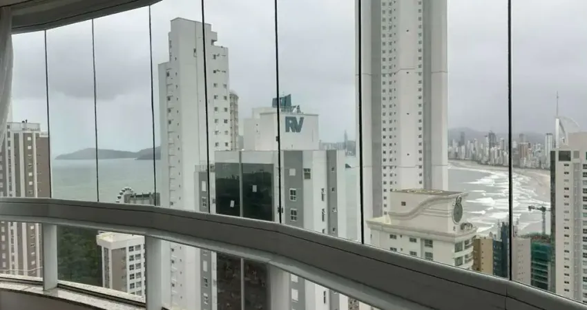 Apartamento com 3 suítes para alugar, 139 m² por r$ 13.800/mês - pioneiros - balneário camboriú/sc