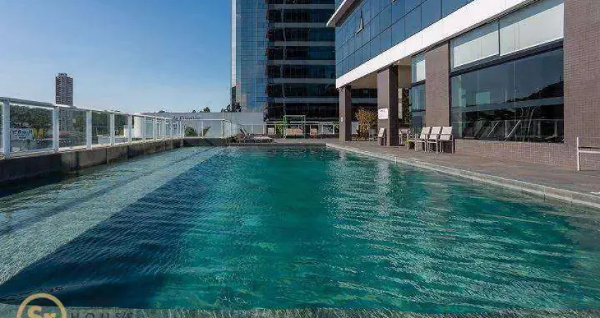 Suíte no hilton garden inn 27 m² por r$ 620.000 - praia brava - itajaí/sc