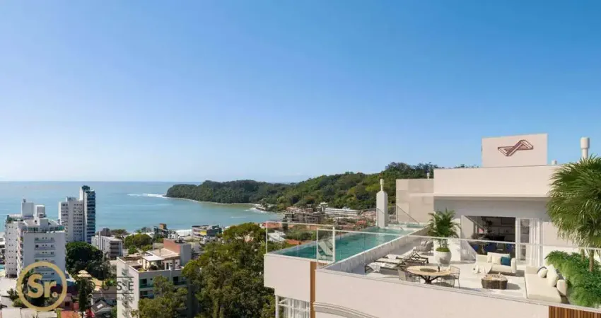 Apartamento com 2 suítes com vista mar s à venda, 90 m² por r$ 997.000 - cabeçudas - itajaí/sc