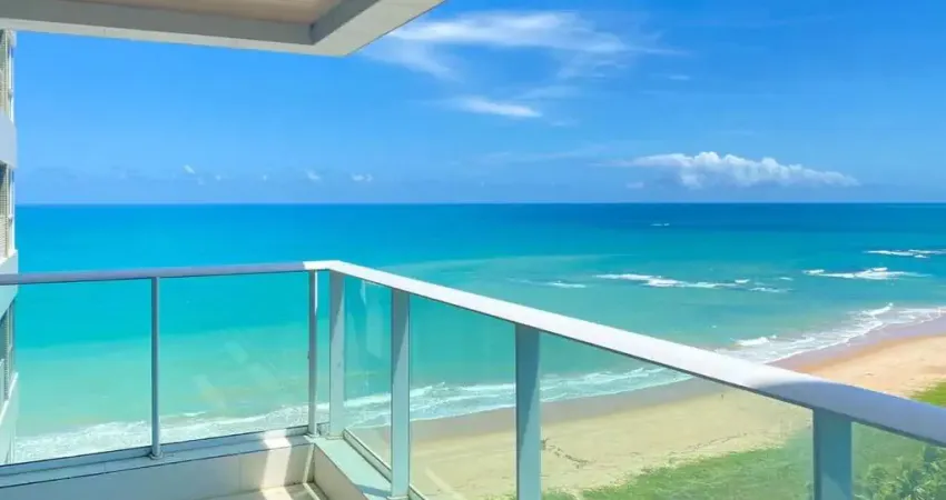 Apartamento Beira mar com 4 Suítes 196 m² em Guaxuma, Maceió