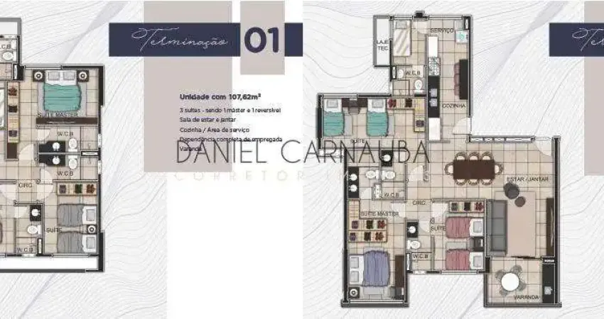 Apartamento com 3 quartos à venda na Avenida Doutor José Sampaio Luz, 630, Ponta Verde, Maceió