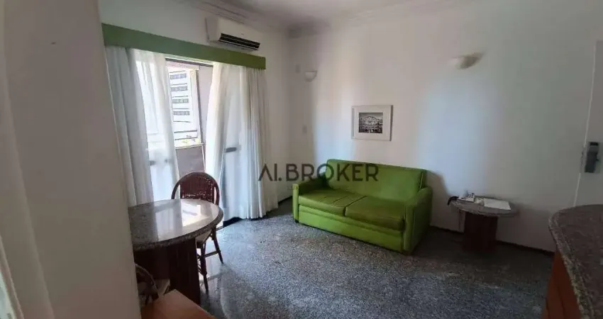 No meireles flat com 1 dormitório à venda, 38 m² por r$ 350.000 - meireles - fortaleza/ce