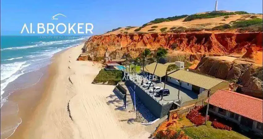 No morro branco casa com 8 dormitórios à venda, 700 m² por r$ 1.400.000 - beberibe - beberibe/ce