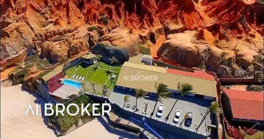 No Morro Branco Casa com 8 dormitórios à venda, 700 m² por R$ 1.350.000 - Beberibe - Beberibe/CE
