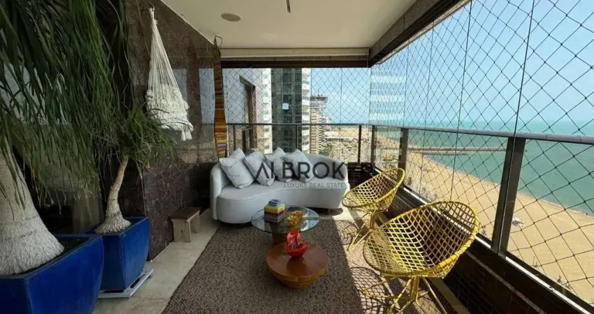 Na Beira Mar    Apartamento com 5 dormitórios à venda, 385 m² por R$ 10.000.000 - Meireles - Fortaleza/CE