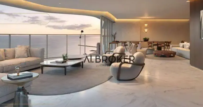 Andar Alto Apartamento com 4 dormitórios à venda, 361 m² por R$ 7.900.000 - Meireles - Fortaleza/CE