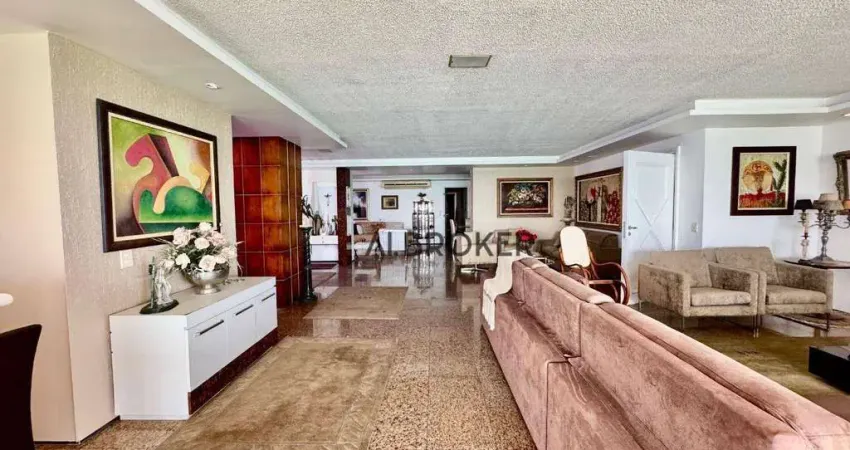 Na Beira Mar  Apartamento com 4 dormitórios à venda, 438 m² por R$ 4.500.000 - Mucuripe - Fortaleza/CE