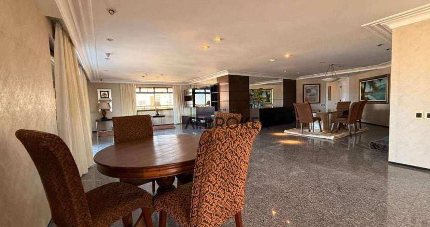 No Meireles  Apartamento com 5 dormitórios à venda, 340 m² por R$ 3.000.000 - Meireles - Fortaleza/CE