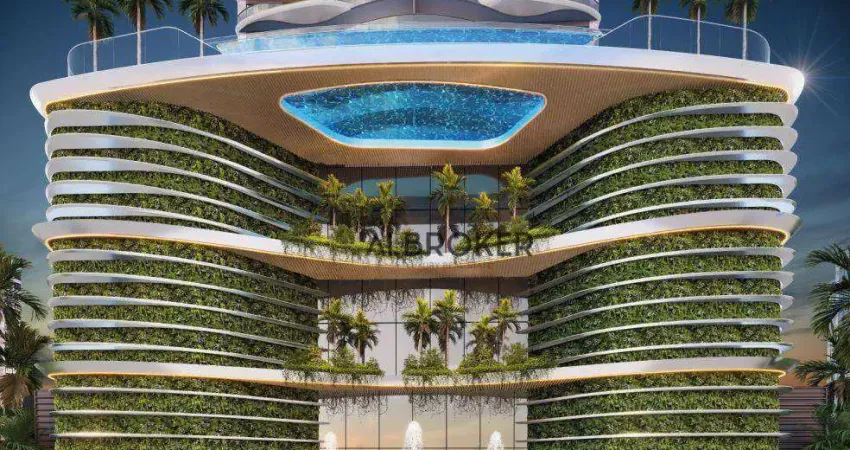 Na beira mar apartamento com 4 dormitórios à venda, 221 m² por r$ 5.502.000 - meireles - fortaleza/ce