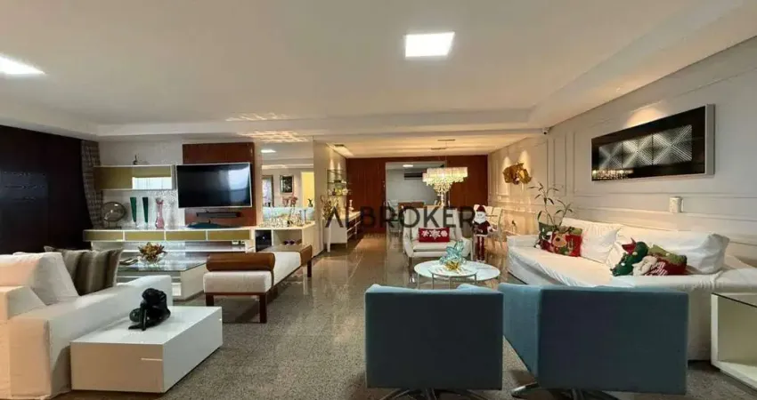 Na Beira Mar Apartamento com 5 dormitórios à venda, 385 m² por R$ 5.500.000 - Praia de Iracema - Fortaleza/CE
