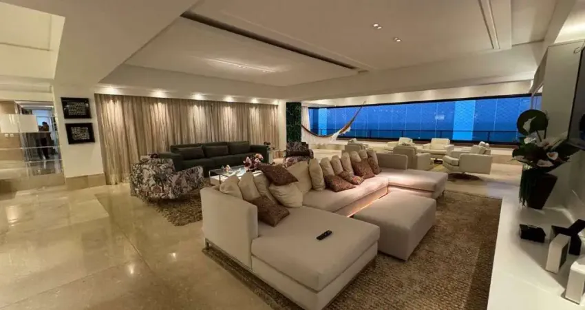 Na Beira Mar Apartamento com 4 dormitórios à venda, 450 m² por R$ 5.500.000 - Praia de Iracema - Fortaleza/CE