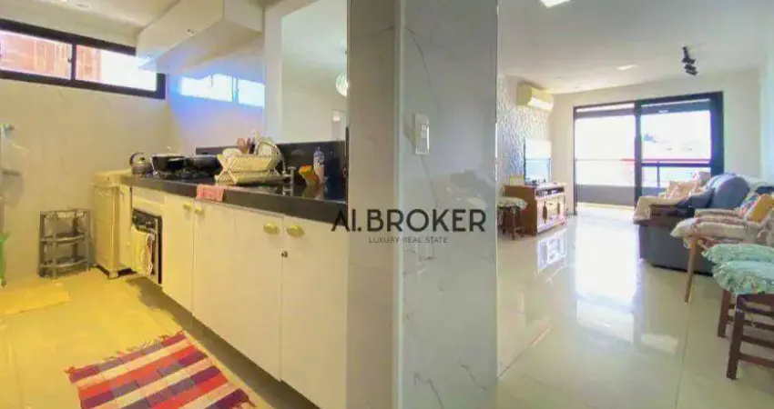 No Meireles Apartamento com 2 dormitórios à venda, 78 m² por R$ 800.000 - Meireles - Fortaleza/CE
