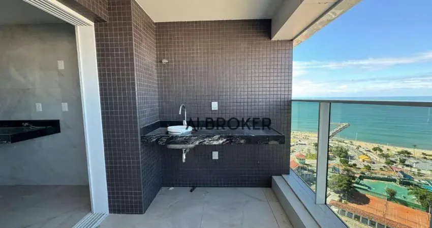 Andar alto apartamento com 3 dormitórios à venda, 153 m² por r$ 3.650.000 - meireles - fortaleza/ce