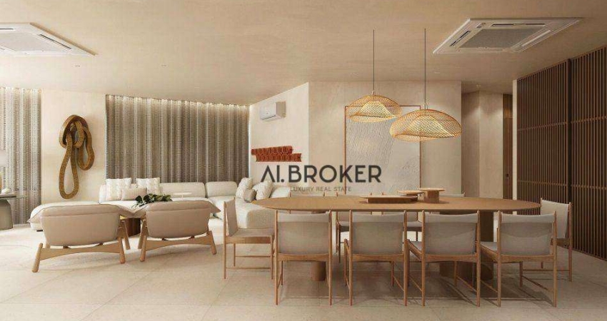 Na Beira Mar  Apartamento com 4 dormitórios à venda, 205 m² por R$ 3.300.000 - Mucuripe - Fortaleza/CE