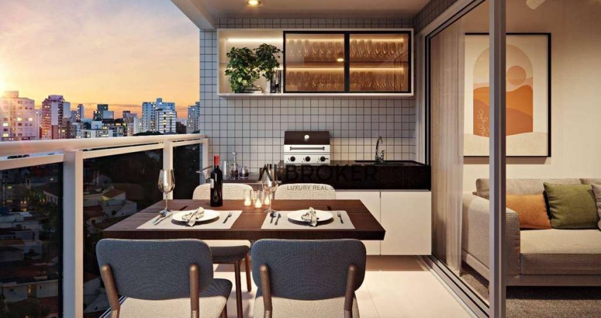 Em Obras Apartamento com 1 dormitório à venda, 40 m² por R$ 651.600 - Aldeota - Fortaleza/CE