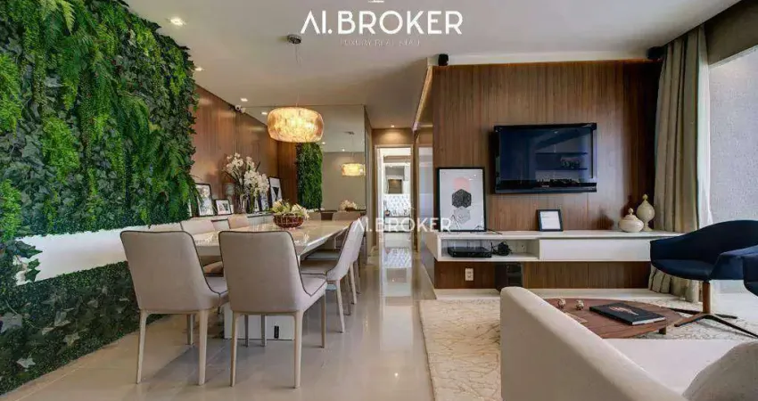 Porteira fechada apartamento com 2 dormitórios à venda, 87 m² por r$ 1.380.000 - varjota - fortaleza/ce