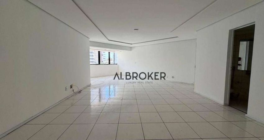 No Meireles Apartamento com 3 dormitórios à venda, 193 m² por R$ 750.000 - Meireles - Fortaleza/CE