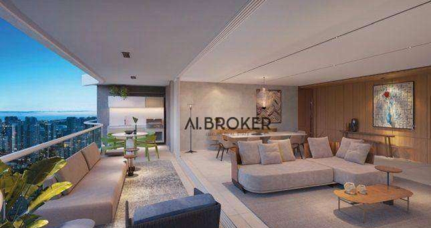 Na Aldeota Apartamento com 3 dormitórios à venda, 174 m² por R$ 3.186.000 - Aldeota - Fortaleza/CE