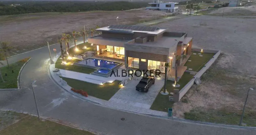 No Aquiraz Rivieira Casa com 4 dormitórios à venda, 339 m² por R$ 7.000.000 - Aquiraz Riviera - Aquiraz/CE