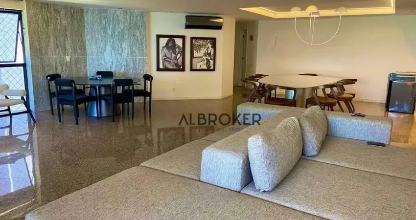 Próximo a Beira Mar Apartamento com 4 dormitórios à venda, 330 m² por R$ 4.900.000 - Mucuripe - Fortaleza/CE
