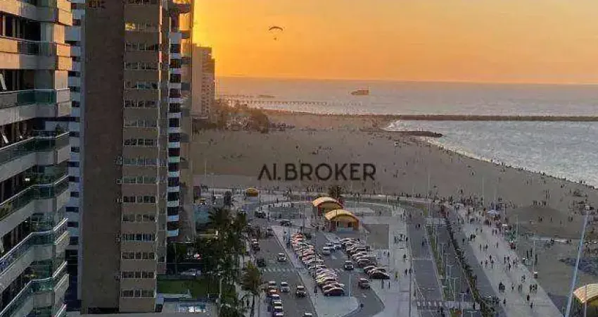 Na Beira Mar Apartamento com 3 dormitórios à venda, 147 m² por R$ 3.999.000 - Meireles - Fortaleza/CE