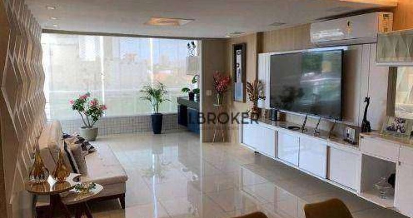 Apartamento com 3 dormitórios à venda, 146 m² por R$ 1.380.000,00 - Guararapes - Fortaleza/CE