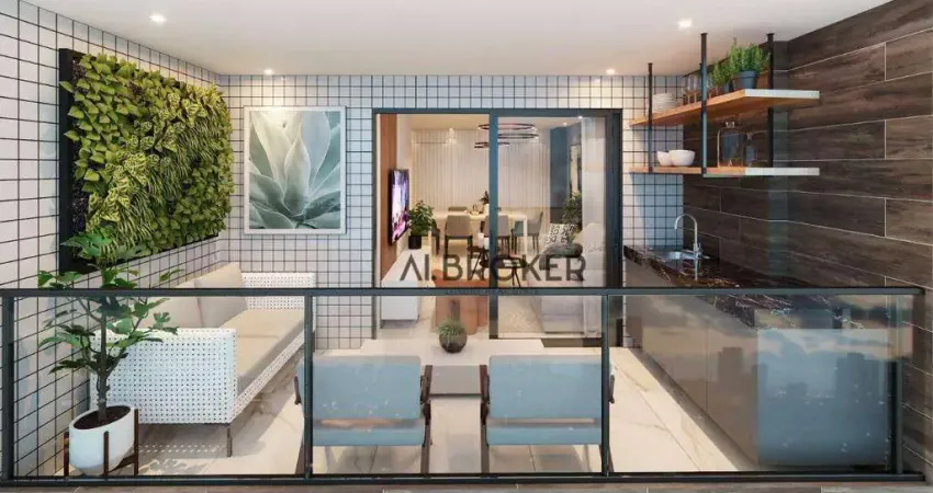 Apartamento com 3 dormitórios à venda, 115 m² por r$ 1.698.000,00 - dionisio torres - fortaleza/ce