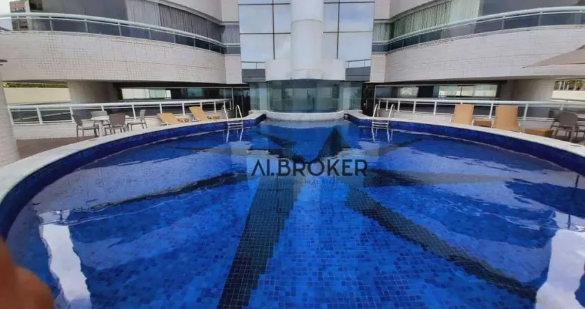 Na Beira Mar Apartamento com 4 dormitórios à venda, 254 m² por R$ 5.900.000 - Meireles - Fortaleza/CE