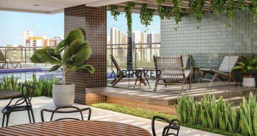 Apartamento com 1 dormitório à venda, 38 m² por R$ 590.000,00 - Mucuripe - Fortaleza/CE