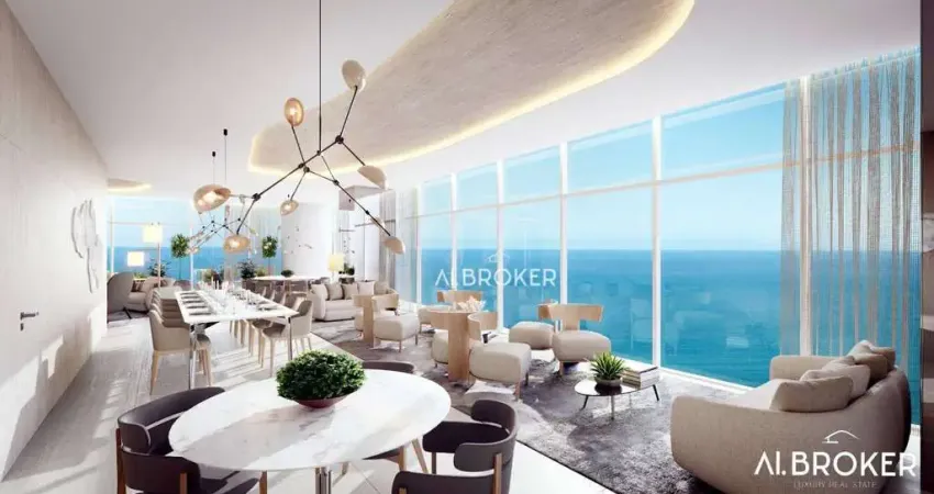 Na Beira Mar Apartamento com 4 dormitórios à venda, 435 m² por R$ 9.600.150 - Meireles - Fortaleza/CE
