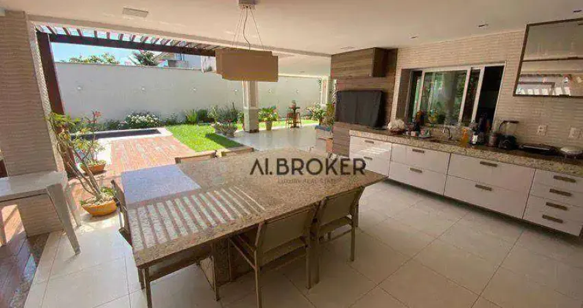 Nas Dunas de Lourdes Casa com 4 dormitórios à venda, 370 m² por R$ 3.500.000 - De Lourdes - Fortaleza/CE