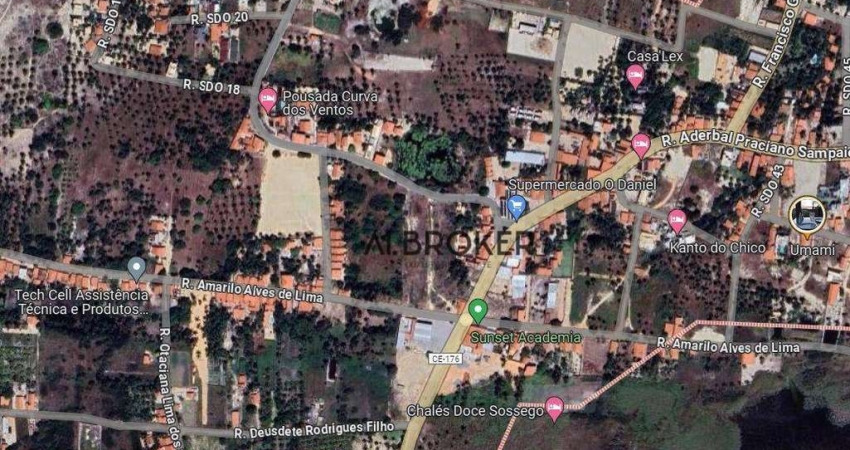 Terreno à venda, 12000 m² por R$ 7.200.000,00 - Icaraizinho de Amontada - Amontada/CE