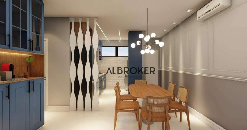 No Porto das Dunas  Apartamento com 2 dormitórios à venda, 71 m² por R$ 640.000 - Porto das Dunas - Fortaleza/CE