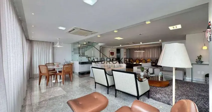 No meireles cobertura com 4 dormitórios à venda, 415 m² por r$ 4.800.000 - meireles - fortaleza/ce