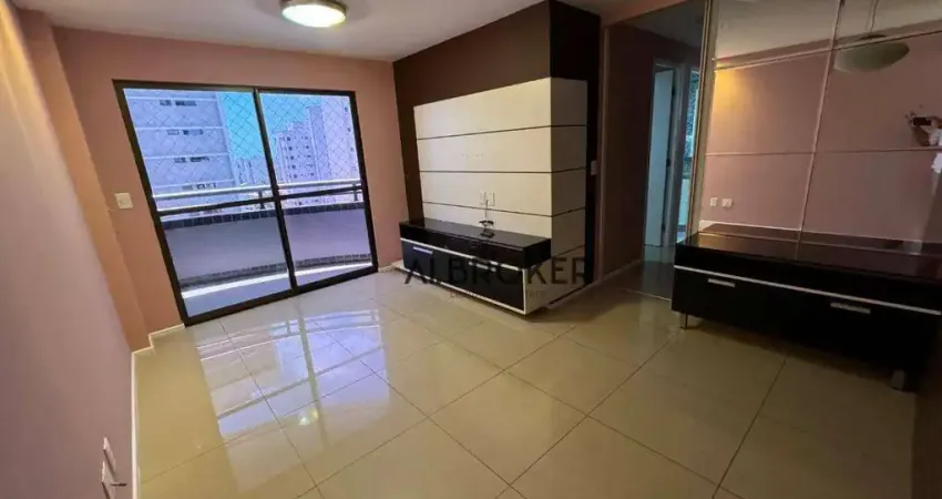 No bairro fatima   apartamento com 3 dormitórios à venda, 66 m² por r$ 525.000 - fátima - fortaleza/ce