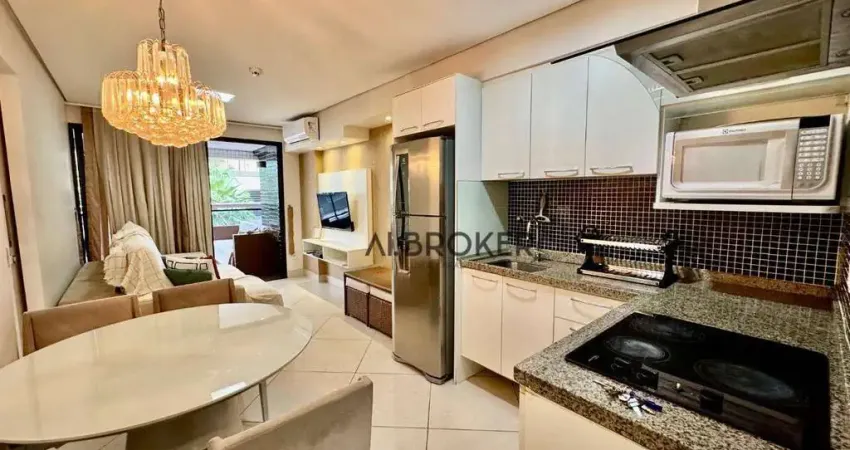 Na beira mar apartamento com 2 dormitórios à venda, 65 m² por r$ 1.450.000 - meireles - fortaleza/ce