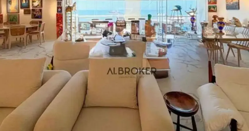 Na beira mar apartamento com 4 dormitórios à venda, 330 m² por r$ 4.200.000 - mucuripe - fortaleza/ce